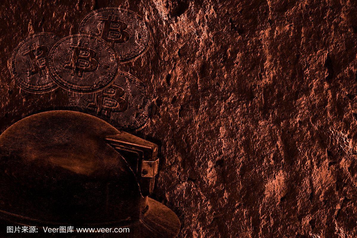 A miner inspecting an ASIC mining machine