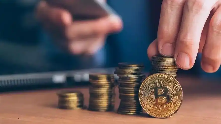 Advanced mining farm showcasing rows of ASIC miners generating cryptocurrency