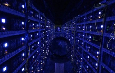 A modern mining farm equipped for Monero mining